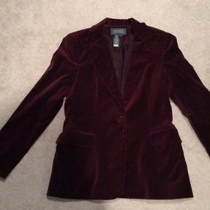 Ralph Lauren velvet blazer